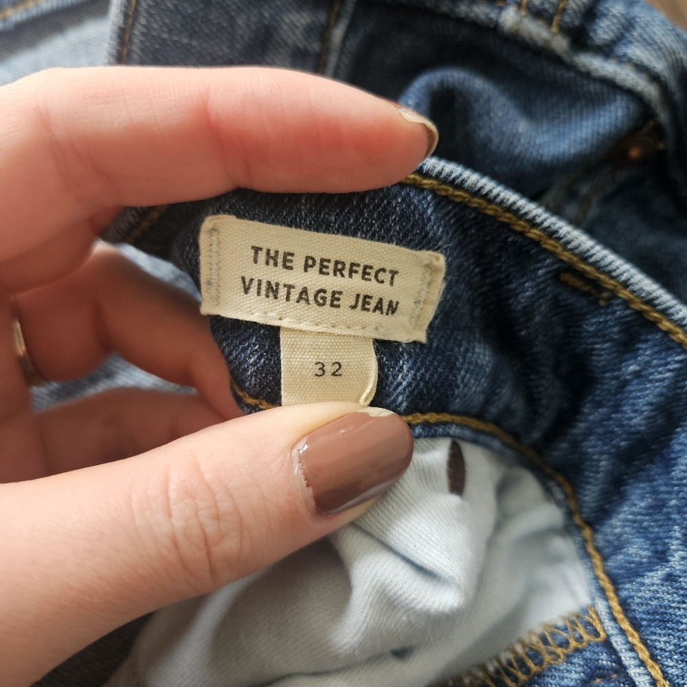 Madewell The Perfect Vintage Jean Size 32 - Picture 5 of 14